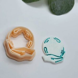 Magic Ball in Hands, Polymer Clay Cutter