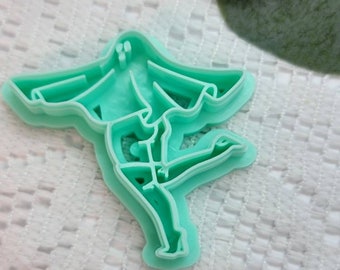 Ghost with Boots Clay Cutter
