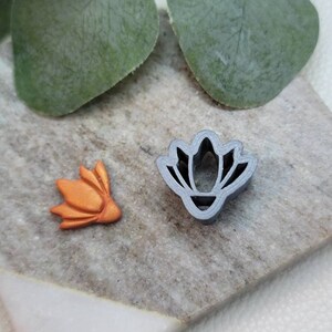 Cortador de arcilla de flores pequeñas