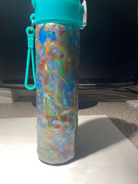 Mica powder blends with resin tumblers Etsy