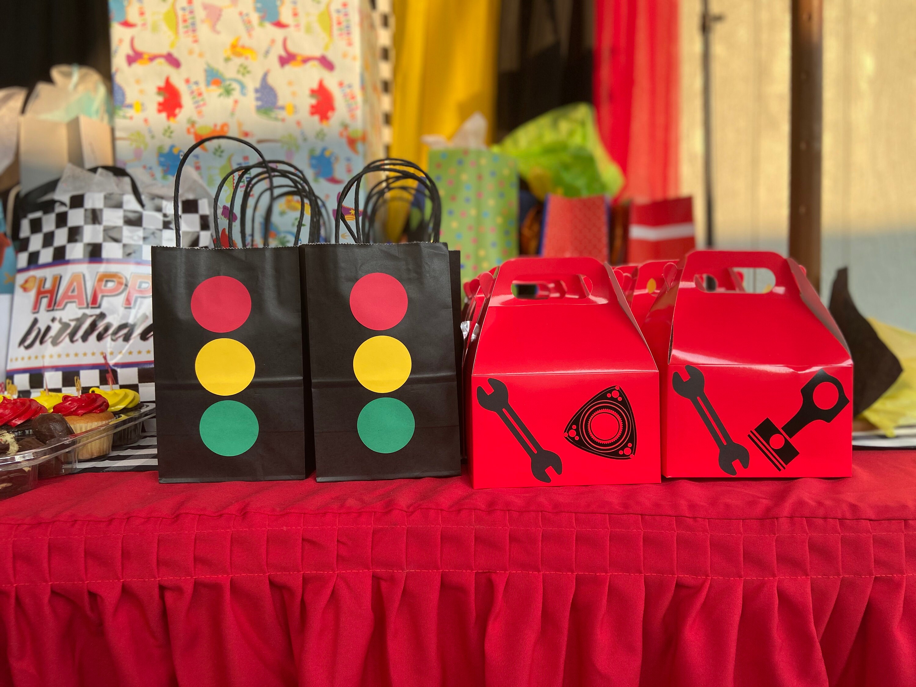 Personalized Traffic Light Party Favor Street Light Party Etsy