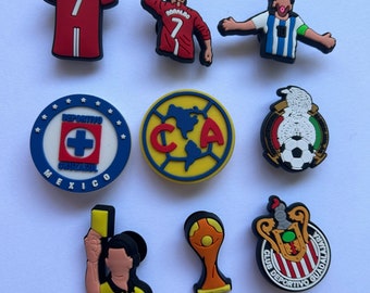 World Cup Shoe Charms: Soccer Futbol Jibbitz Australia