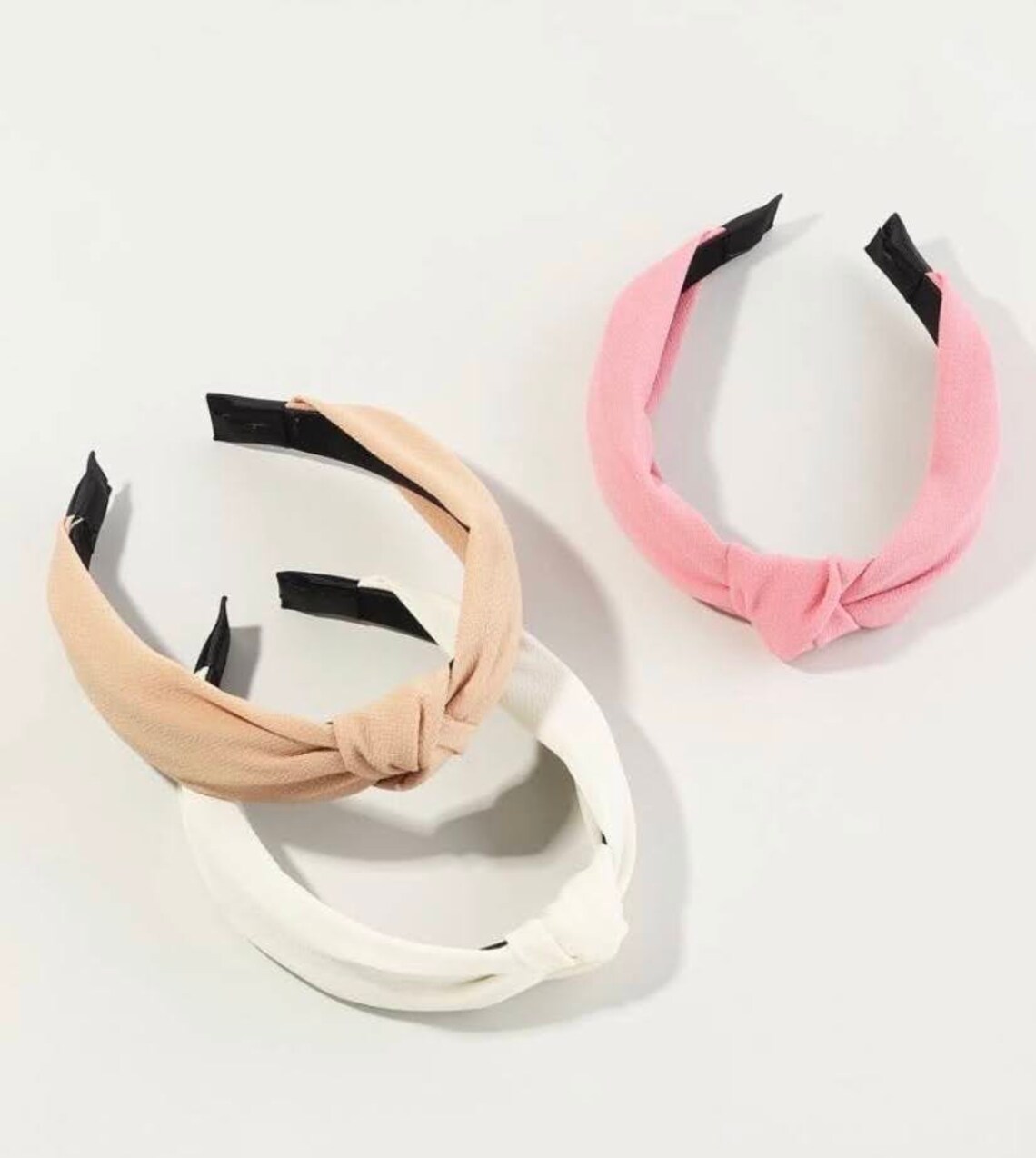Top Knot Headbands Rib Knot Headband Hair Accessories Etsy