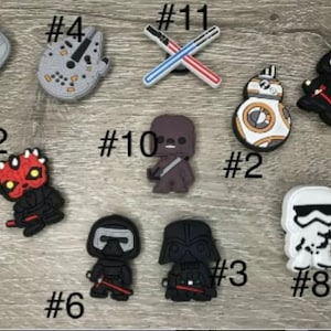 Star Wars croc charms | shoe charms | jibbitz | the mandilorian