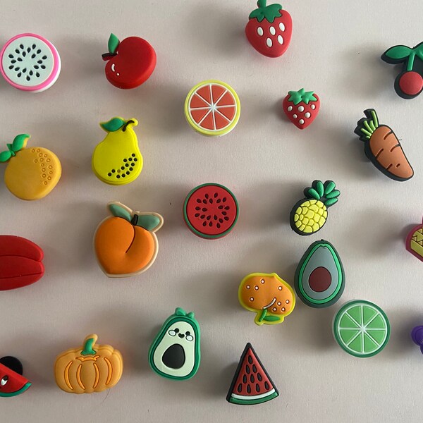 Orange Fruit Croc Jibbitz Etsy