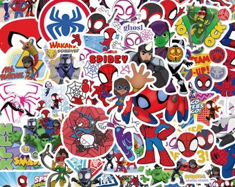 Autocollants Spidey et ses incroyables amis, 24 pièces | scrapbooking | articles de fête | cadeaux de fête