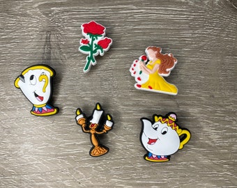 Beauty and the beast jibbitz sale
