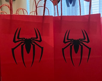 Sacs de faveur de fête Spider-Man | sacs de cadeaux