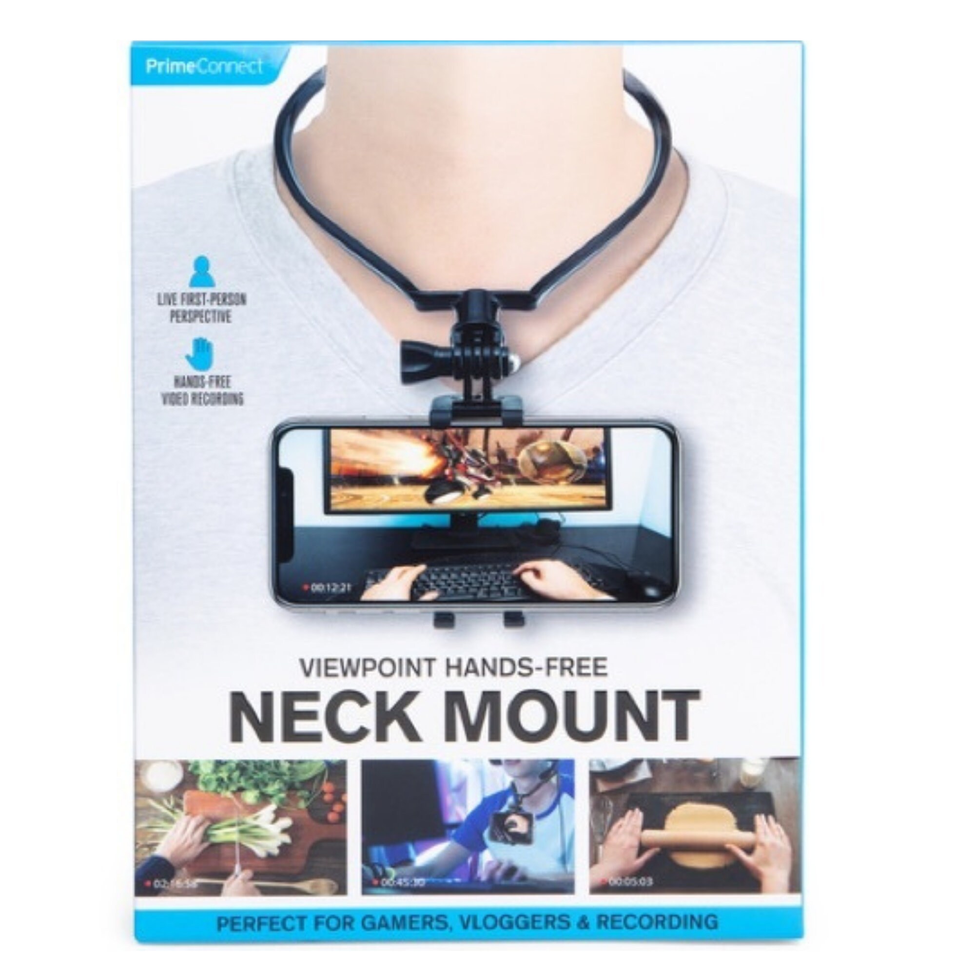 hands free neck mount
