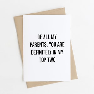 Carte d'anniversaire drôle pour papa, joyeux anniversaire papa, carte drôle de fête des pères, deux grands parents, cartes grossières, carte d'anniversaire pour papa, carte d'anniversaire