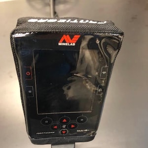 Minelab Manticore control box cover with logo