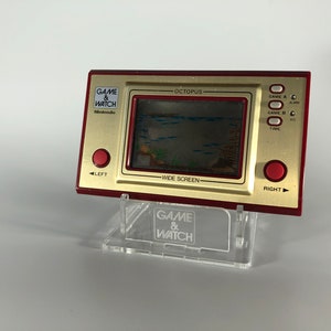 Game & watch display stand acrylic wide screen