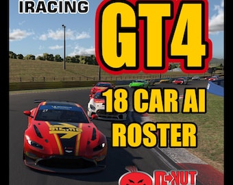 Custom Iracing GT4 AI Roster