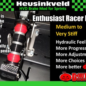 HVD Brake mod for Heusinkveld Sprints: Enthusiast Racer Kit