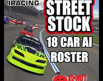 Custom Iracing Street Stock AI Roster