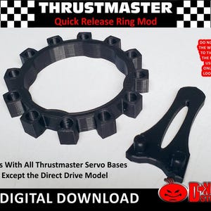 Thrustmaster Steering Wheel Quick Release Ring Mod  Digital