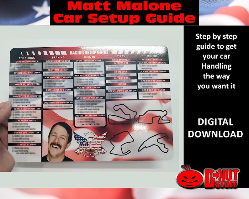 Matt Malone Car Setup Guide Digital - Etsy