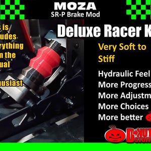 DNSRP Deluxe Brake Mod for Moza SR-P Pedal Set