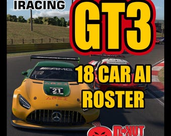 Custom Iracing GT3 AI Roster