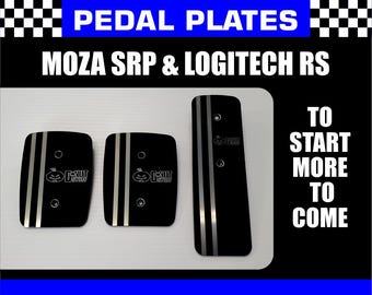 Pedal Plates for Sim Racing Pedals Sets