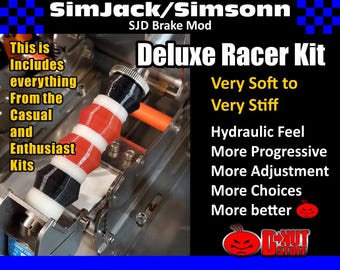 SJD Brake Mod for SimJack/Simsonn pedals: Deluxe Racer Kit