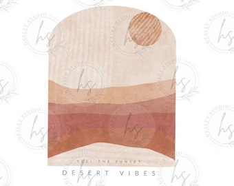 砂漠の雰囲気 PNG 昇華