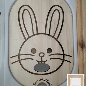 Insert lapin petite plaque