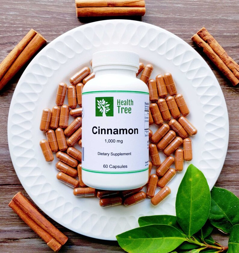 Cinnamon Capsules 1000 mg/Serving 60 days of supply Health Etsy