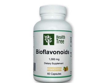 Bioflavonoide Kapseln 1000 mg/Portion - 60 Tage Vorratshaltung - Health Tree