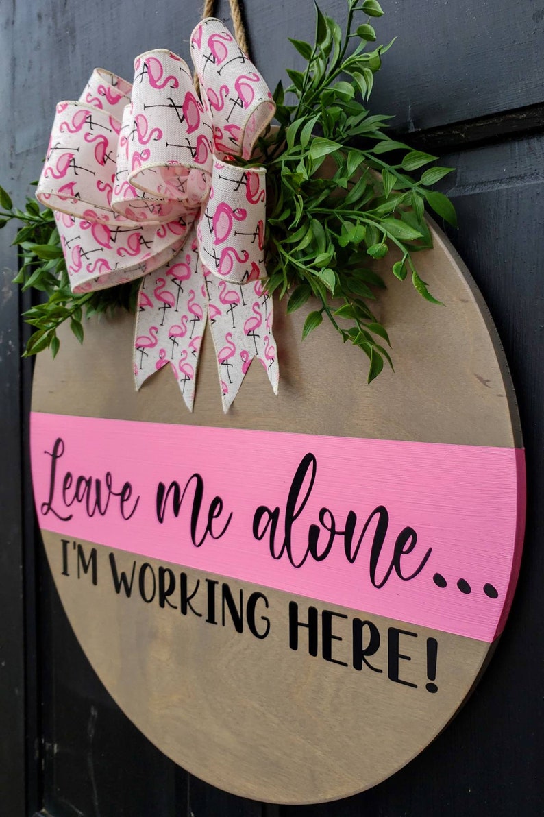 Funny Door Hanger Office Door Hanger Funny Gift Funny Etsy