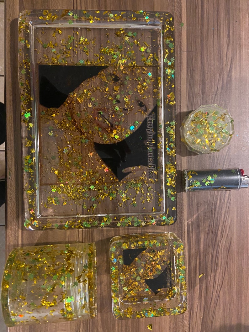 Custom Rolling Tray Sets Etsy