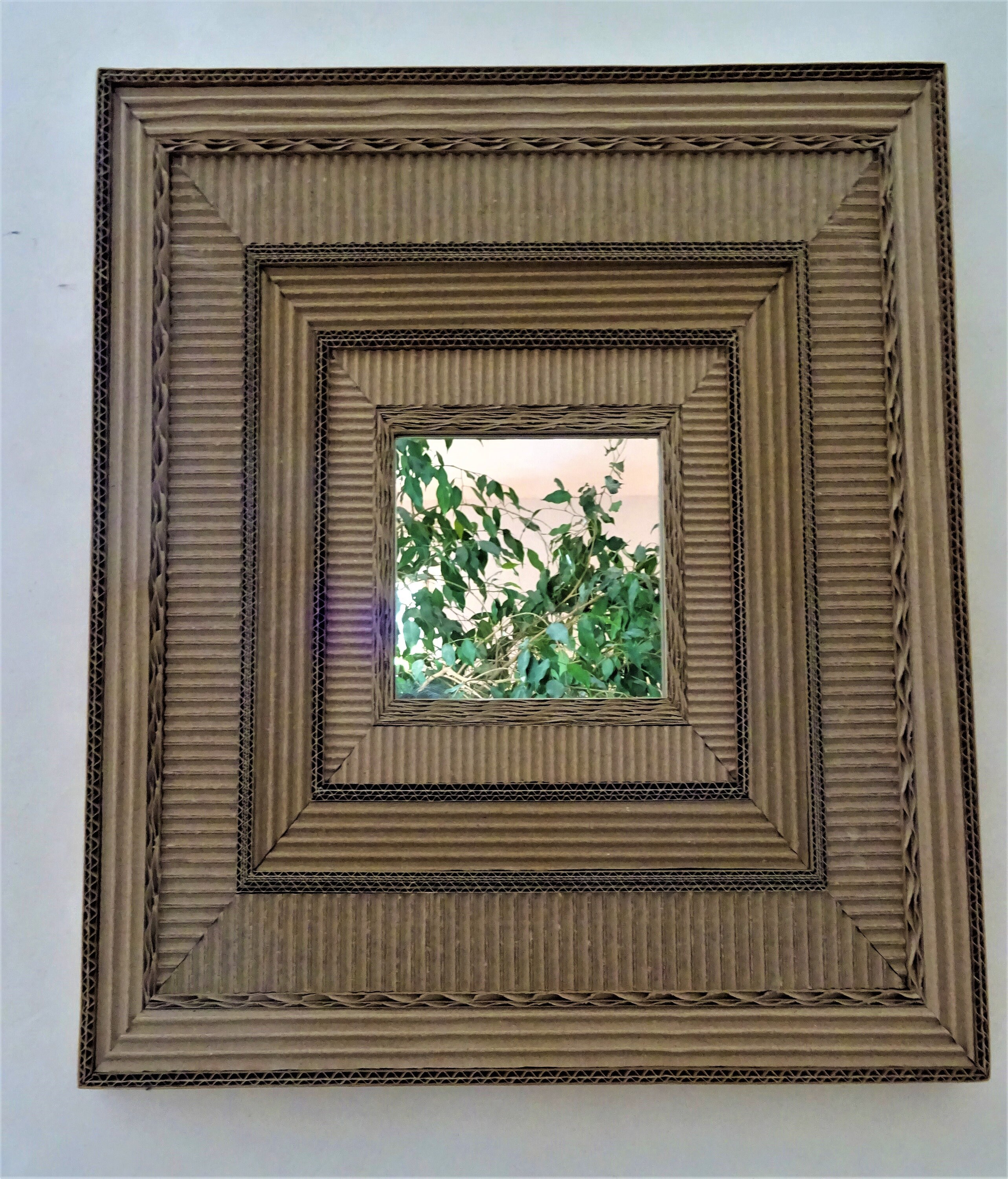 Cardboard mirror Etsy
