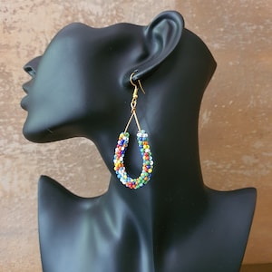 REMBO: Beaded earrings / Earrings / African jewellery