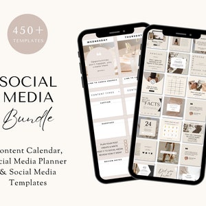 Social Media Content Calendar, Social Media Planner, Social Media Templates, Instagram Post Templates, Instagram Content, Canva Templates