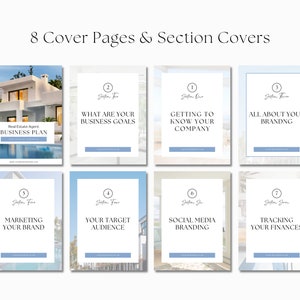 Realtor Business Plan, Real Estate Business Plan Template, Business Plan Template Canva, Realtor Business Proposal, Realtor Business Guide image 2