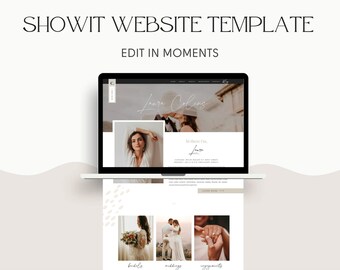 Websitesjabloon, websiteontwerp, websitethema, websitesjabloon voor Showit, Showit websitethema, website met slepen en neerzetten, webontwerpcoach