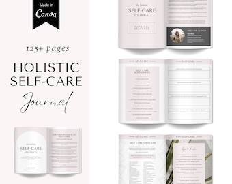 Self Care Journal, Self Care Printable, Self Care Checklist, Wellness Planner Printable, Wellness Journal, Self Care Planner, Self Love