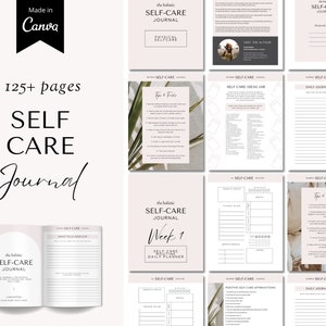 Self Care Planner, Self Care Journal, Self Care Printable, Self Care Checklist, Wellness Planner Printable, Mindfulness Mental Health Kit
