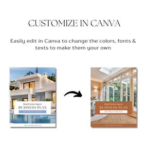 Realtor Business Plan, Real Estate Business Plan Template, Business Plan Template Canva, Realtor Business Proposal, Realtor Business Guide image 5