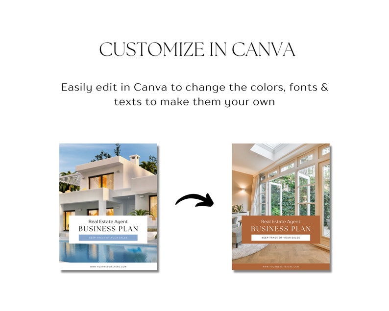 Realtor Business Plan, Real Estate Business Plan Template, Business Plan Template Canva, Realtor Business Proposal, Realtor Business Guide image 5