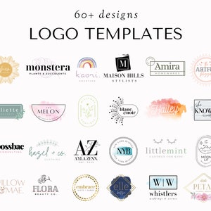 Logo Design, Logo Designer, Logo Branding, Logo Template, Logo Design for Business, Logo Templates Canva, DIY Logo Design Instant Download