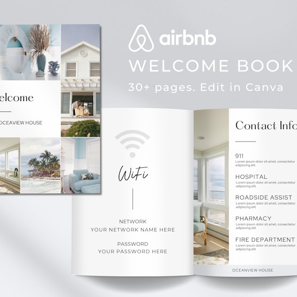 Airbnb House Manual - Etsy