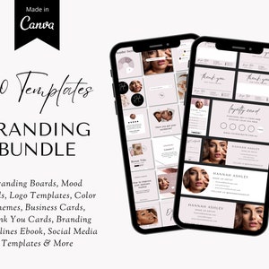 Beauty Logo Design, Beauty Branding, Beauty Social Media Templates, Beauty Canva Templates, Lash Tech Branding, Lash Tech Social Media Posts