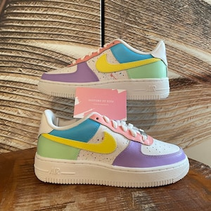 Pastel custom air force 1
