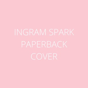 Ingram Spark Libro in brossura Full-Wrap aggiuntivo / Copertina in brossura / Copertina del libro prefabbricata