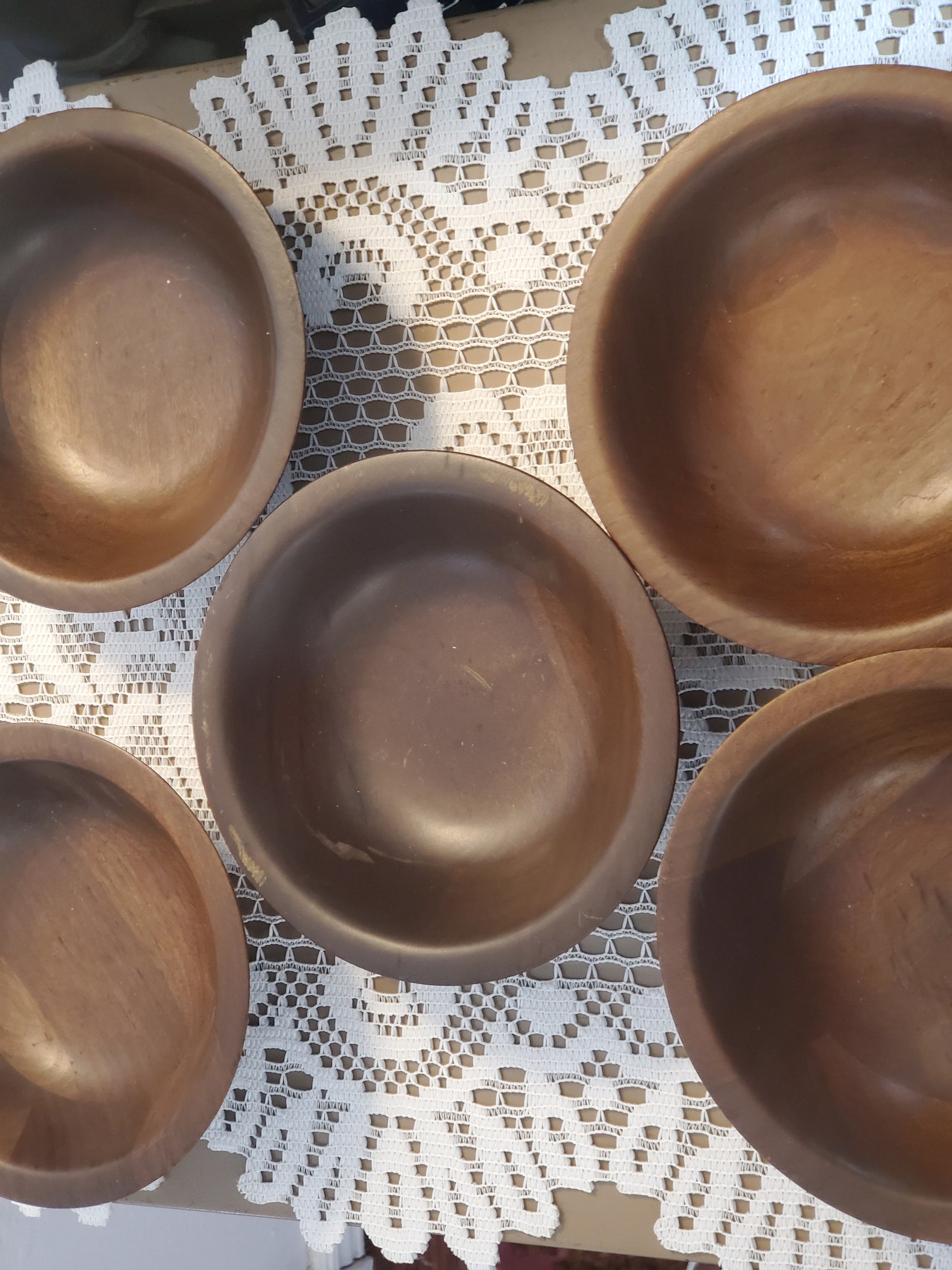 Lebanon Supply Heirloom Walnut Ware Bowl Set Etsy