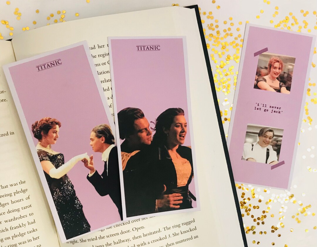 Titanic Bookmarks - Etsy