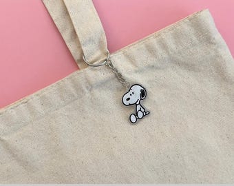Llavero de Snoopy - Dibujado a mano