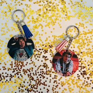 Steve and Eddie Keychains