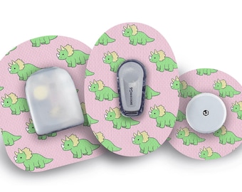 Sweet Stomp Patch for Freestyle Libre, Dexcom G6, Omnipod, & Medtronic CGMs, Waterproof Diabetes Stickers